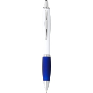 PF Nash ballpoint pen with white barrel and coloured grip (black ink) - Img 10