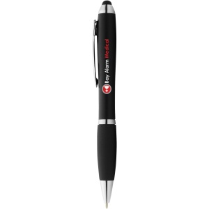 PF Nash coloured stylus ballpoint pen with black grip (blue ink) - Img 4