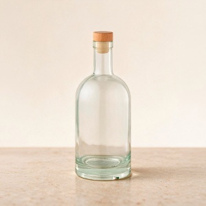 Piave Glass Bottle 800ml. Wooden lid - Img 2