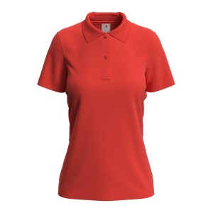 Short sleeve polo shirt for women