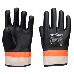 PW Grip PVC Sandy Mănușă dublă cufundată
