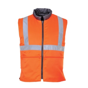 PW Hi-Vis Reversible Bodywarmer
