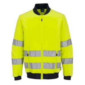 PW Hi-Vis Work Mesh Panel Jacket - Img 2