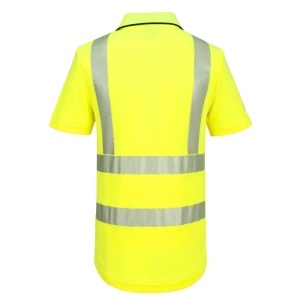 PW KX3 Sport Hi-Vis Zip Polo Shirt S/S - Img 4