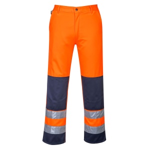 PW Seville Hi-Vis Contrast Work Trousers