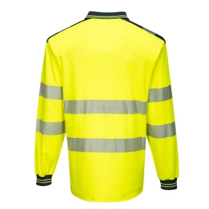 PW Tricou polo confortabil din bumbac PW3 Hi-Vis, mărime M - Img 6