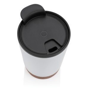RCS Recycled stainless steel cork coffee tumbler - Img 10
