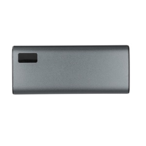 Recycled aluminium power bank 10000 mAh