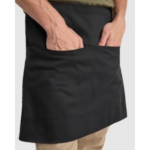 RO CLASSIC APRON ONE SIZE BLACK - 80% polyester / 20% cotton, 220 gsm twill.