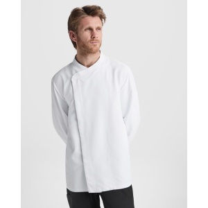RO DABIZ CHEF JACKET - Front fabric: 100% microfiber polyester, 150 gsm.Back fabric: 100% bird's eye polyester, 135 gsm. - Img 3