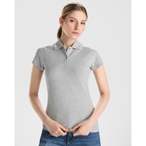 RO TRICOU POLO PRINCE WOMAN - Culori rezistente: 100% bumbac bio, 210g/m². 58 gri mix: 85% bumbac bio 15% vâscoză - Img 8