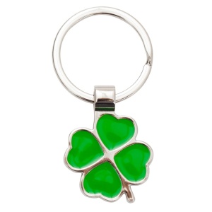 Royal™ CLOVER LUCK metal key ring / - Img 2