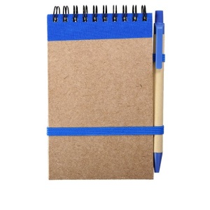 Royal™ KRAFT caiet cu pagini transparente 90×140 / 140 pagini cu pix - Img 9