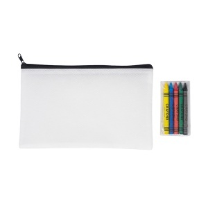 Royal MILI pencil case with wax crayons