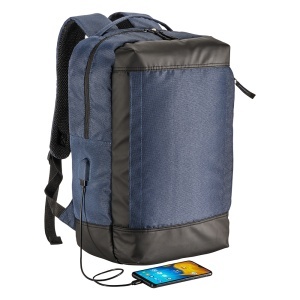 Rucsac pentru laptop din poliester reciclat cu vopsire ecologică