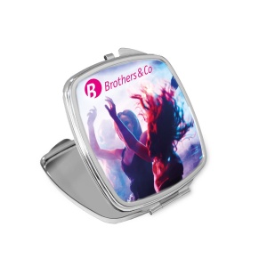 SHIMMER. Metal compact mirror - Img 5