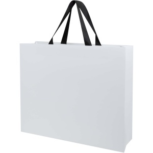 Smartfold 230 g/m2 paper bag with ribbon handles and matt lamination - 42 x 12 x 35 cm - Img 12