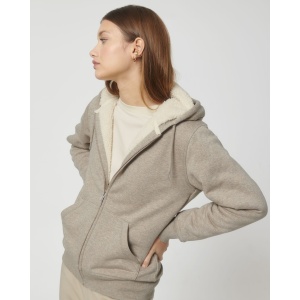 ST/™ Hygger Sherpa – The unisex sherpa lined zip-thru hoodie sweatshirt