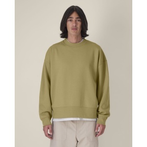 ST/ST Ryler - The unisex boxy crewneck sweatshirt in recycled cotton - Oversized | Unisex 400 g/m² - Img 15