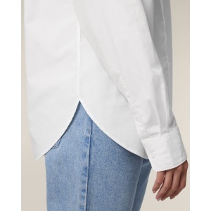 ST/ST Stella Styler Shirt - The women's relaxed poplin shirt - Relaxed Fit | Women 130 g/m² - Img 12