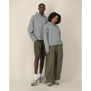 ST/ST Voicer - The unisex boxy hoodie in recycled cotton - Oversized | Unisex 400 g/m² - Img 20