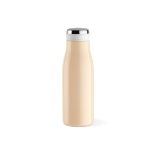 AO Sticlă Ural rSS 820 ml. Perete dublu și etanșă. Capac cu acționare prin apăsare la 360°.