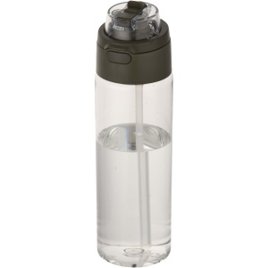 Sticlă de apă Theron RCS din plastic reciclat, 700 ml, cu capac cu funcție dublă și pai rabatabil - Img 3
