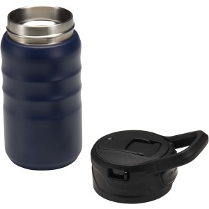 Sticlă sport Knox RCS din oțel inoxidabil reciclat cu pereți dubli și pai rabatabil, 350 ml - Img 7
