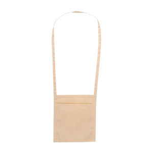 Tasting glass holder in organic cotton 150g/m2, with 90 cm string. - Img 3