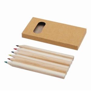 TOP™ 6 creioane colorate scurte TINY TREE
