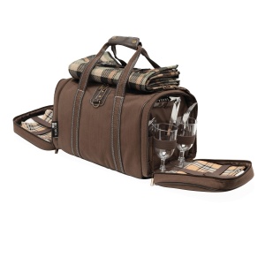 TOP™ Geanta de picnic 4 PICKNICK pentru 4 persoane
