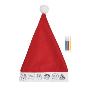 TOP™ Pălărie de Crăciun din pâslă COLOURFUL HAT