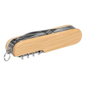 TOP BAMBOO HELPER - 11-piece pocket knife