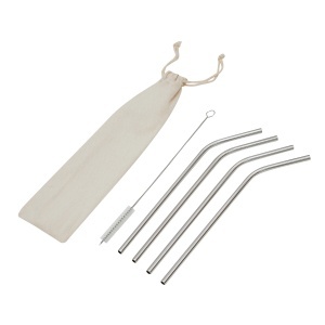 TOP DRINK HAPPY - Stainless steel straw kit
