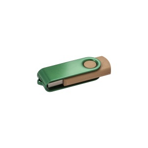 USB flash drive made of wheat straw, biodegradable resin and metal 4Gb - Img 10