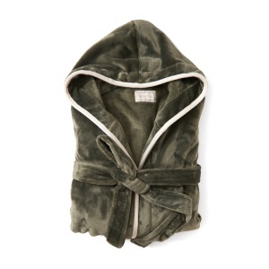 VINGA Louis luxury plush GRS RPET robe size S-M - Img 2