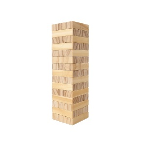 Wooden tumble tower, 45 blocks, with cotton pouch - Img 3