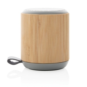 XD™ Bamboo and fabric 3W wireless speaker - Img 4