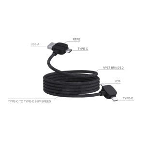 XD™ Cablu magnetic 65W Urban Vitamin Stockton RTPE/RPET - Img 8