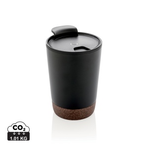 XD™ GRS RPP stainless steel cork coffee tumbler