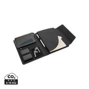 XD™ Fiko wireless charging A5 portfolio with powerbank