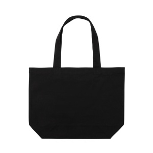 XD™ Geantă shopper canvas 240gsm cu buzunar Impact Aware™ nedecolorat - Img 1