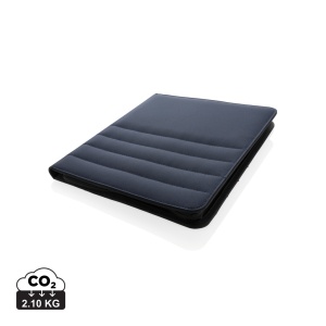 XD™ Impact AWARE™ RPET A4 portfolio with zipper
