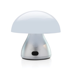 XD™ Luming RCS recycled plastic USB rechargeable table lamp