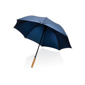 XD™ 23" Impact AWARE™ RPET 190T auto open bamboo umbrella