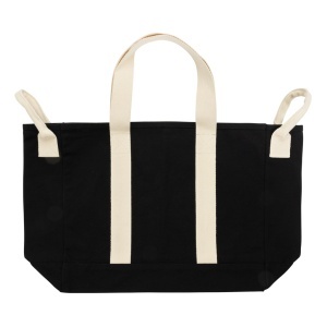 XD BEAU AWARE™ Beach bag 400gsm recycled canvas, with side hand - Img 6