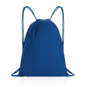 XD Impact AWARE™ recycled cotton drawstring backpack 145g - Img 13