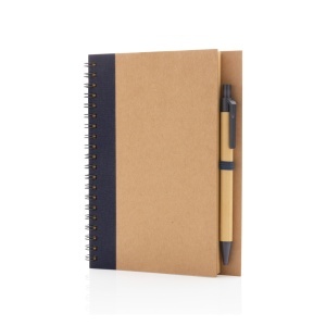 XD Kraft spiral notebook with pen - Img 2