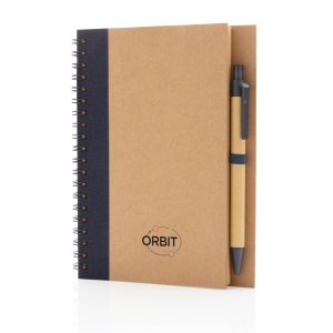 XD Notebook spiralat Kraft cu pix