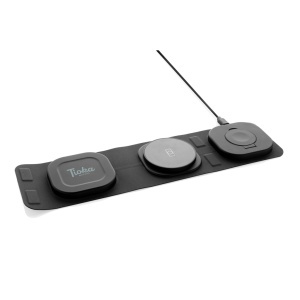 XD Swiss Peak RCS rplastic 3-in-1 wireless 15W travel charger